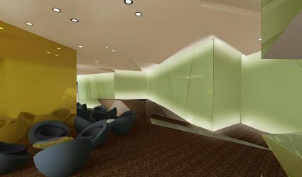 1100平米天津弘澤梅江會所裝修設計