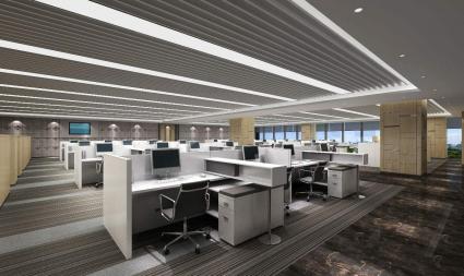 辦公空間功能分區的安排_北京辦公室裝修_翰翔建筑